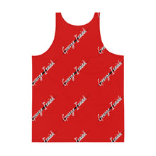 Charger l&#39;image dans la galerie, George Isaiah, RED, Black Label, all over, Unisex, Tank Top
