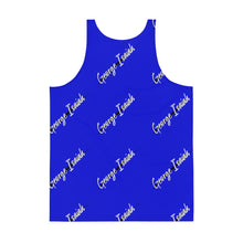 Carregar imagem no visualizador da galeria, George Isaiah, BLK Label, Blue, Unisex, Tank Top
