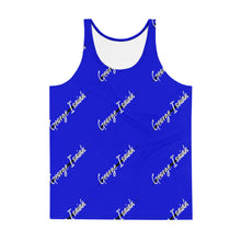 Carregar imagem no visualizador da galeria, George Isaiah, BLK Label, Blue, Unisex, Tank Top
