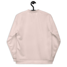 Load image into Gallery viewer, George Isaiah, Stacked Label, PanTone Pink, Unisex Bomber Jacket
