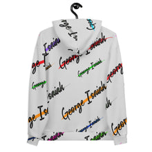 Load image into Gallery viewer, George Isaiah, Heather Gray, color Label, all over, Unisex Hoodie
