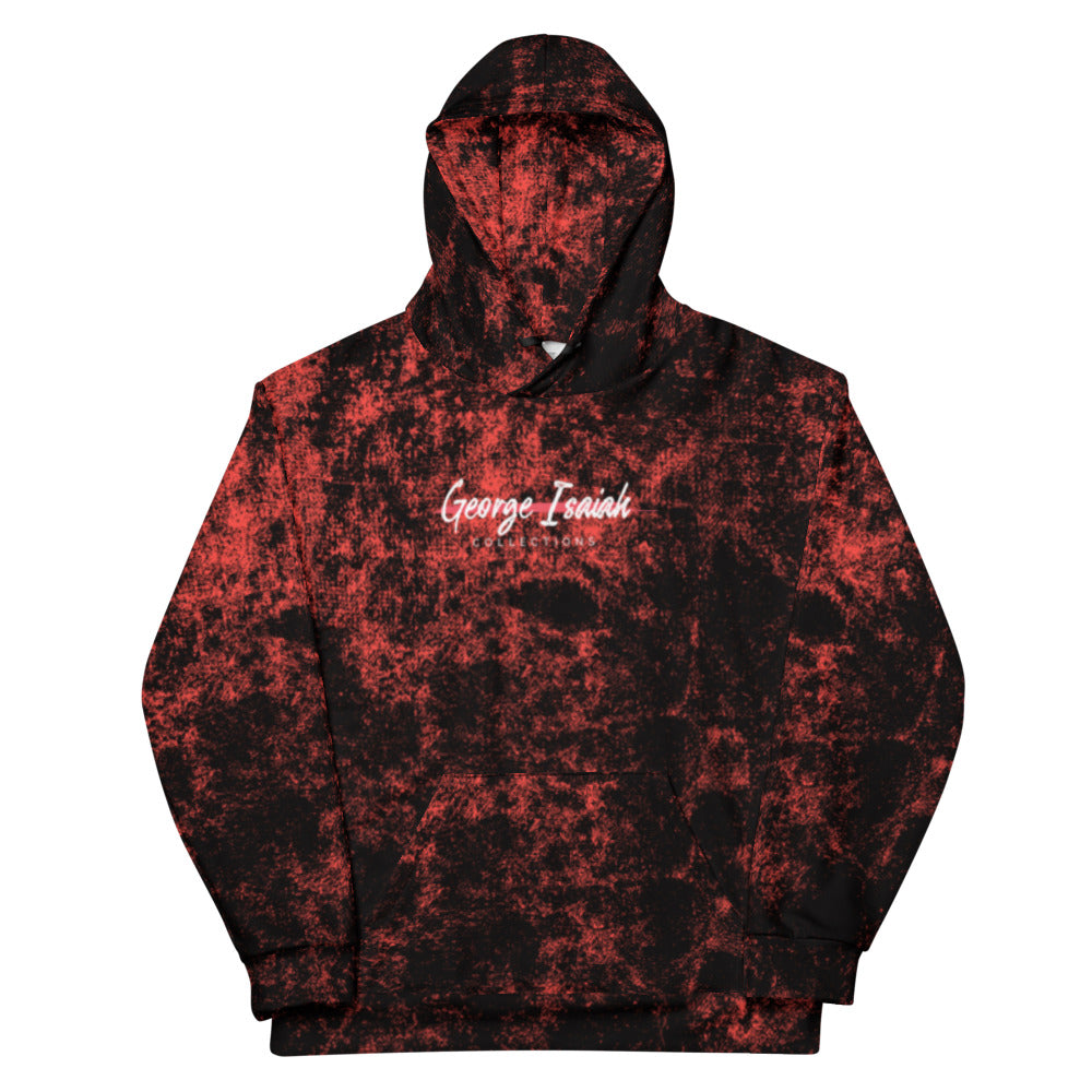 George Isaiah, infrared Ash, All-Over Print Unisex Hoodie