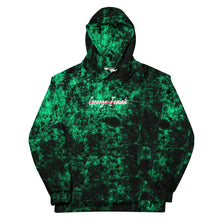 Load image into Gallery viewer, George Isaiah, Electric Green Ash, All-Over Print Unisex Hoodie
