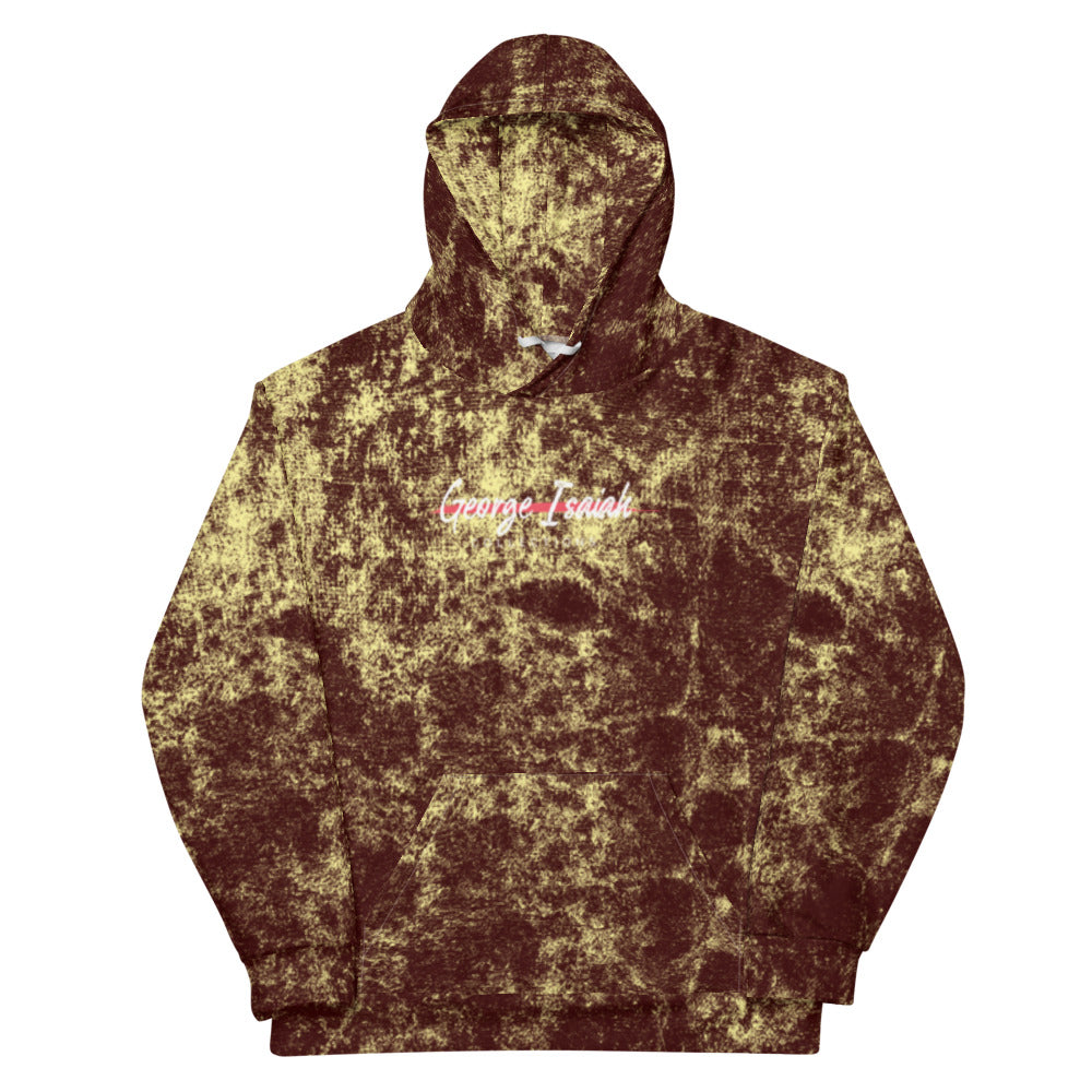 George Isaiah, Golden Ash, All-Over Print Unisex Hoodie