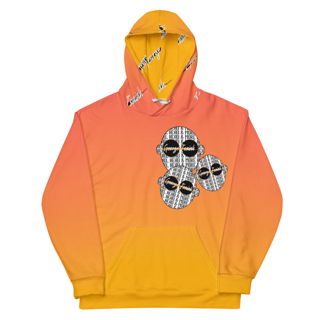 Bunkhead, George Isaiah, Orange, Unisex Hoodie