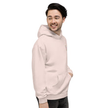 Load image into Gallery viewer, George Isaiah, Stacked Label, PanTone Pink, Unisex Hoodie
